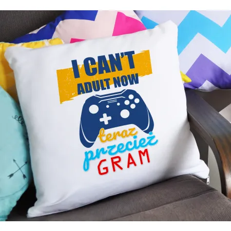 Poduszka dla gracza GAMER Teraz jeszcze gram